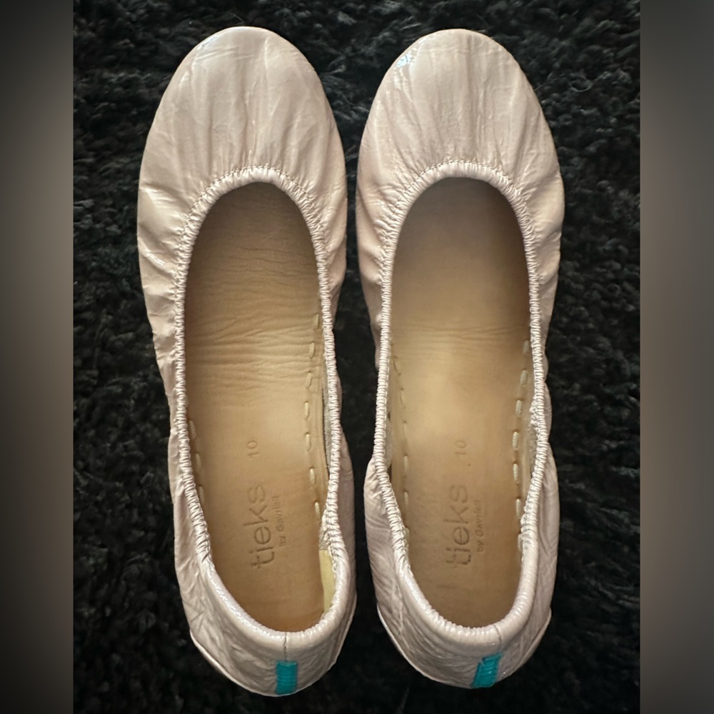 Tieks Blush Patent Size 10